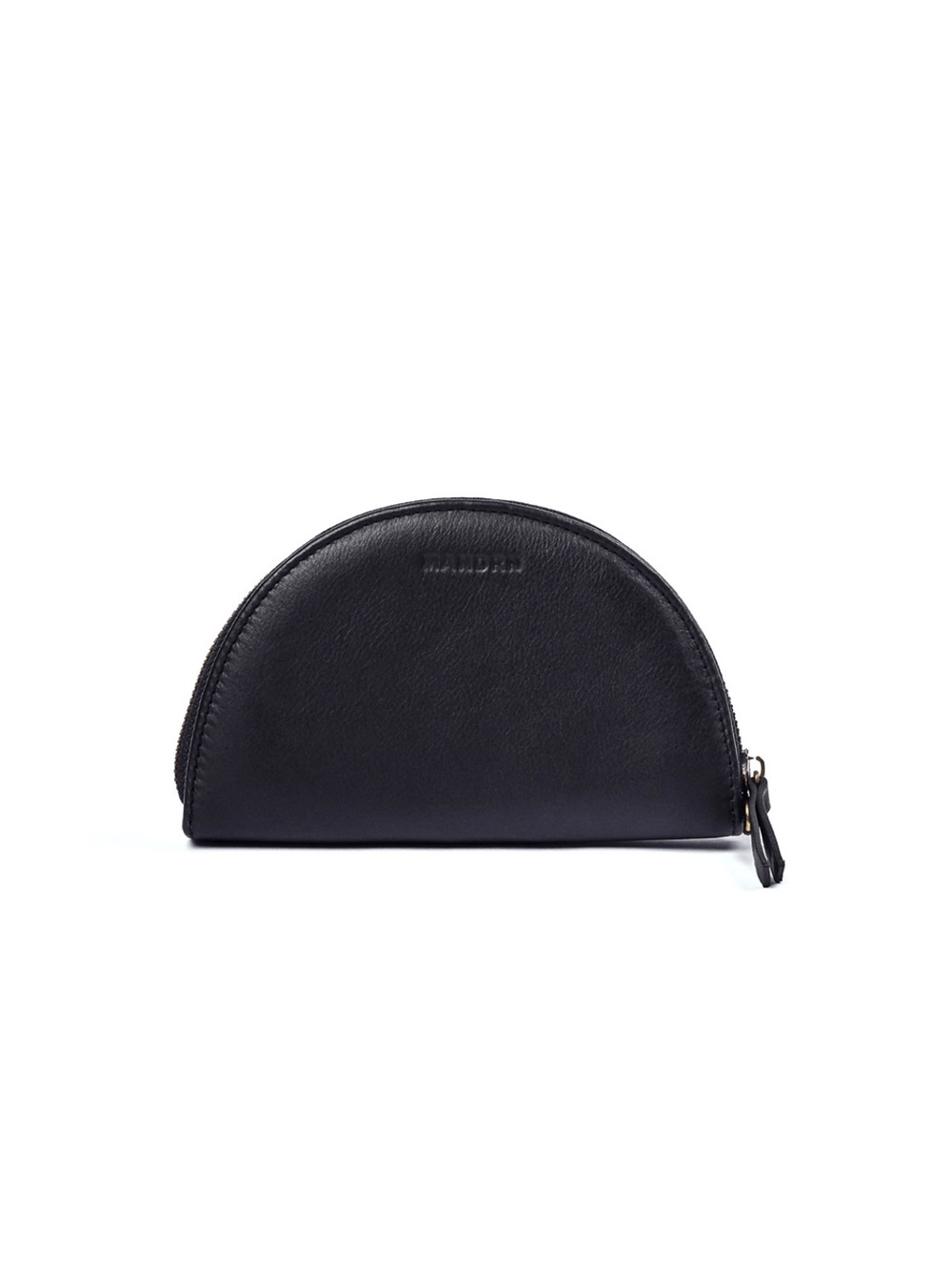 MANDRN The Wedge Black Leather Wallet